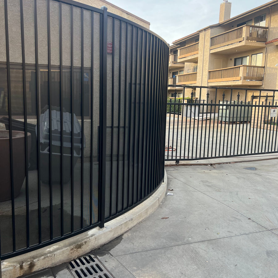 Pool fencing installation by Extron Fence